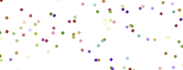 XMAS Holiday  colourful lden decoration, glitter frame isolated -