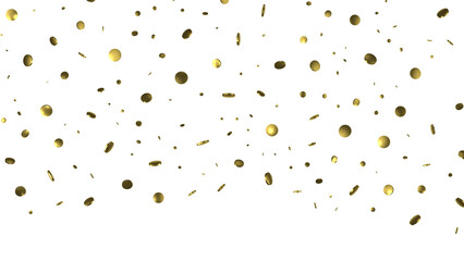 Gold Confetti Glitter Overlay