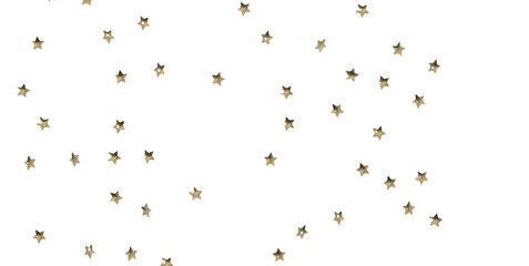 XMAS Stars - stars. Confetti celebration, Falling golden abstract decoration for party, birthday celebrate, PNG - PNG transparent