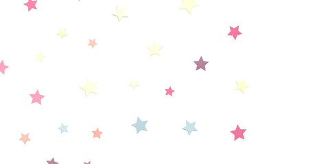 Fototapeta na wymiar colorful whirlwind of golden snowflakes and stars. New png transparent