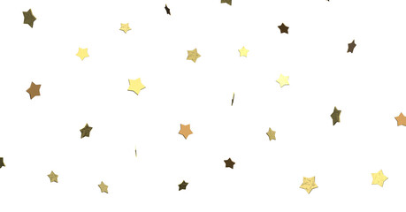 XMAS Stars - golden stars -