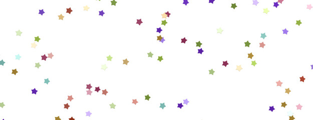 colorful Holiday decoration, glitter frame isolated -