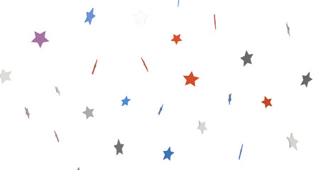 XMAS Stars - colored stars -