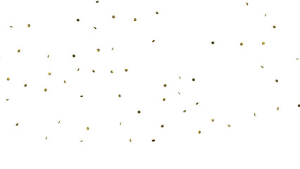 Glittering golden confetti png. Glittering golden