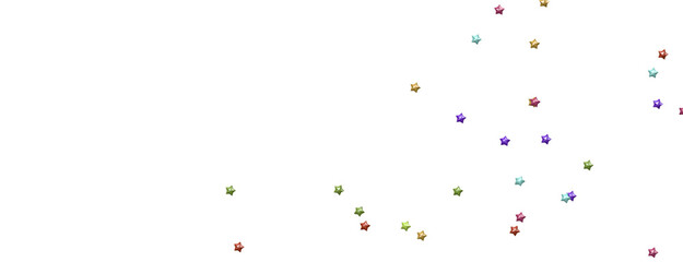 XMAS Stars - Festive christmas card. Isolated illustration white background. -