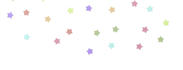 XMAS colored stars -