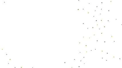 Glittering golden confetti png. Glittering golden