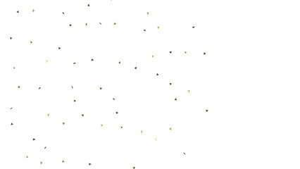 Glittering golden confetti png. Glittering golden