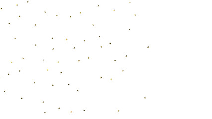 Glittering golden confetti png. Glittering golden