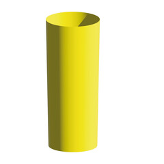 yellow plastic bottle