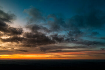 Fototapeta na wymiar Nuvens no amanhecer, Minas Gerais, Brasil