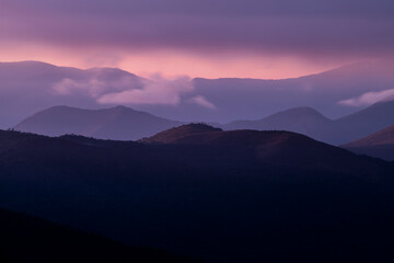 Montanhas da Mantiqueira, Sul de Minas Gerais, Brasil