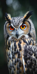 Fototapeta premium great horned owl