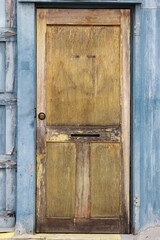 Door at an old warehouse