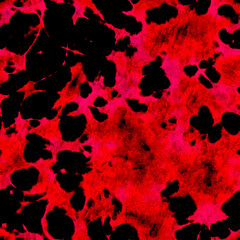 Red Spatter Grunge Seamless Background Texture