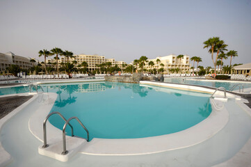Nice pool at a hotel resort