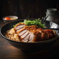 tonkatsu ramen Generative AI.