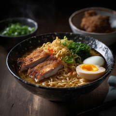 tonkatsu ramen Generative AI.