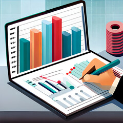 Evaluate the performance and progress of your process with this image of key metrics and data. Discover how detailed information will help you make informed decisions and improve your process