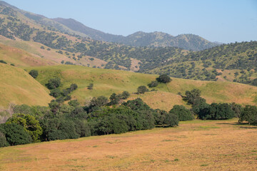 Fototapeta na wymiar Scenic Mountains near Bealville, Kern County, California