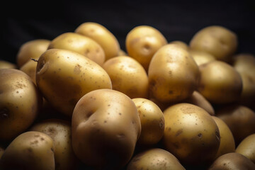 a bunch of potatos