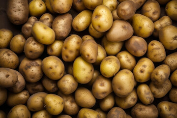 a bunch of potatos