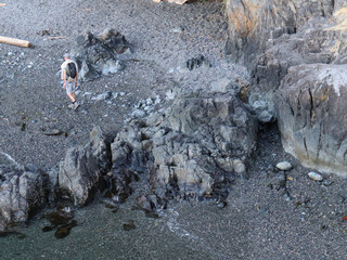 person on the beach