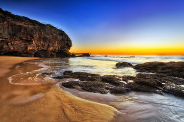 Sea CB Head low rocks dawn