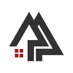 real estate logo template. Icon Illustration Brand Identity. Isolated and flat illustration. Vector graphic