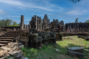 ruins of archaeological site