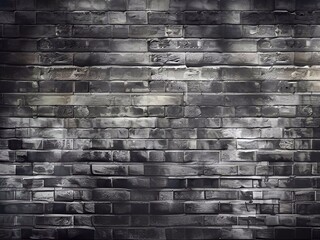Gray old rusty brick wall background
