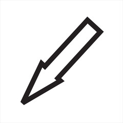 Vector, Image of Road sections that must be passed, Black and white color, with transparent background