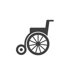 Fototapeta na wymiar illustration of wheelchair, wheelchair icon, vector art.