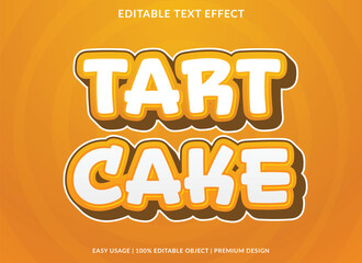 text effect editable template with abstract font style use for typography brand and logo