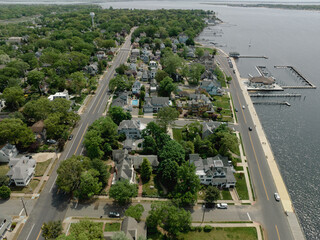 Aerial Drone of Toms River New Jersey 