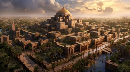 Ancient Mesopotamia, Mesopotamian civilizations formed on the banks of the Tigris and Euphrates rivers in what is today Iraq and Kuwait, Generative AI