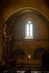 Fototapeta premium Oviedo Cathedral in day time Asturias, Spain