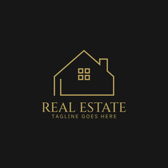 Real estate luxury logo design