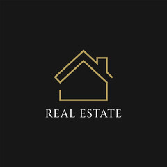 Real estate luxury logo design