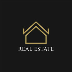 Real estate luxury logo design