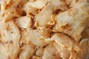 detail shot of chicken doner Kebab