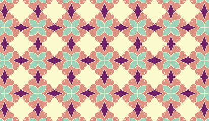 Geometric KDP Pattern Coloring pages 