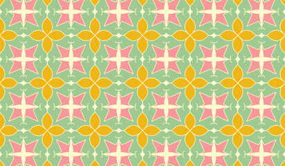 Geometric seamless Pattern Background Page 