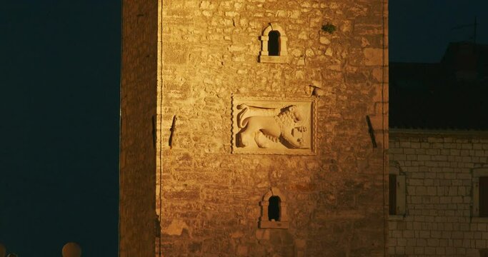 Umag town at evening, Croatia