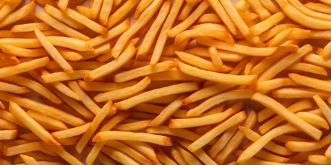 The French fries background with AI generated.
