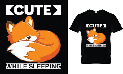Cute While Sleeping T-Shirt 