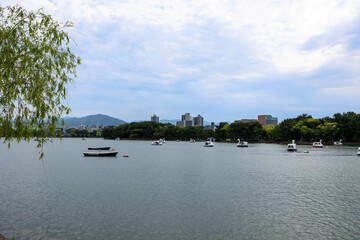 大濠公園 ボート