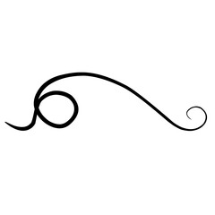 Vector Illustration Set Of Vintage Gold Border Calligraphic And Dividers Decorative, Calligraphic Gold Swirl 
