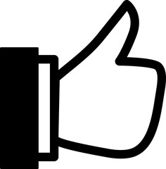 Obraz premium Hand Thumb Up icon
