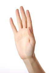 Fototapeta premium hand on white background , Generative AI